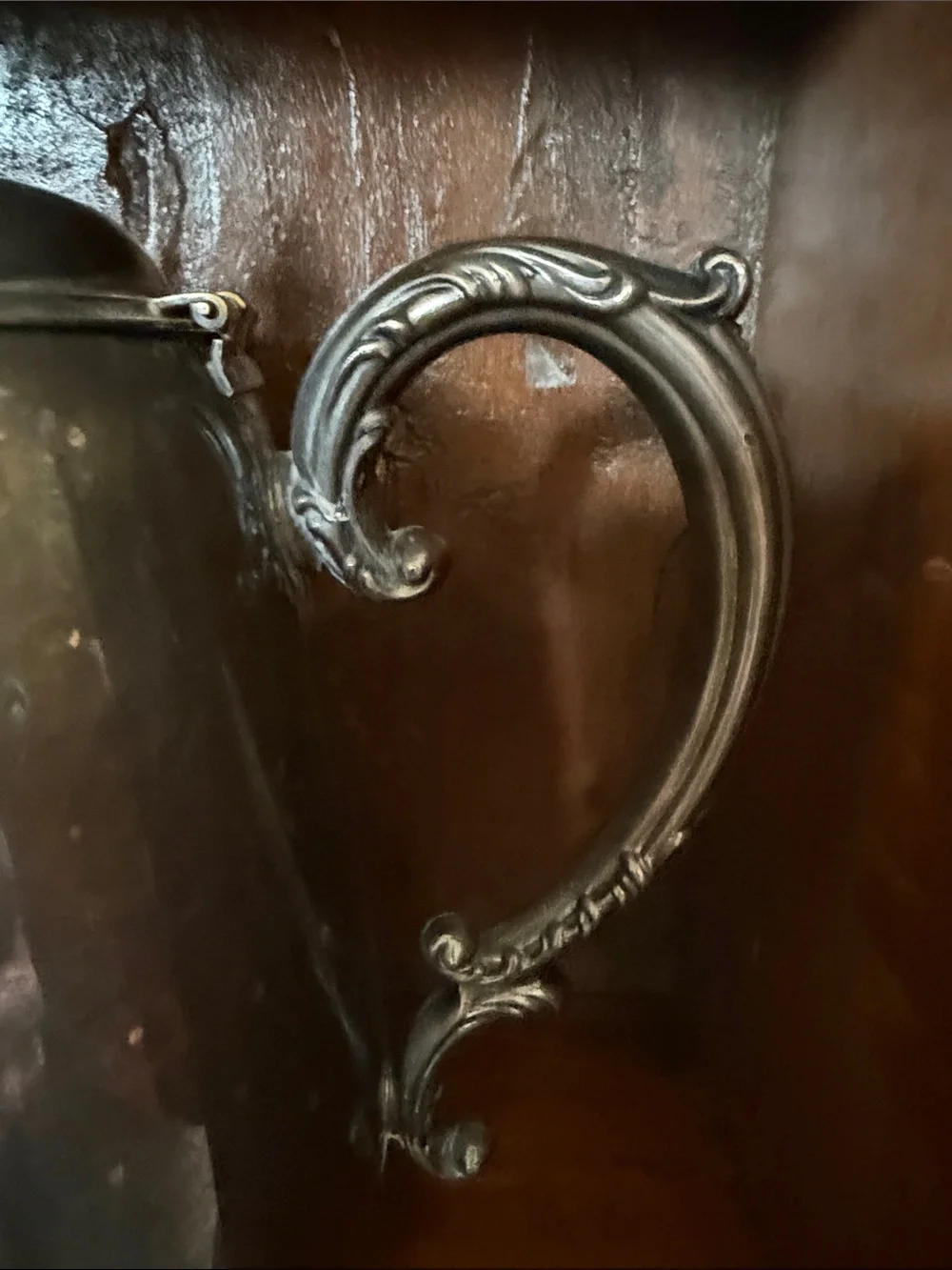 Vintage Silver Plated Coffee Tea Pot by